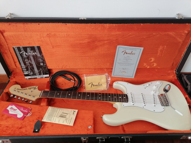 Fender Stratocaster CS 69 NOS Olimpic White