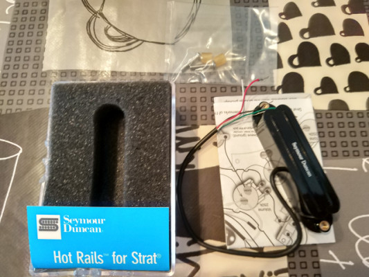 Seymour Duncan Hot Rail for Strat SHR1 bridge