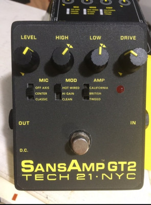 Pedal Distorsion SANSAMP GT2 TECH21