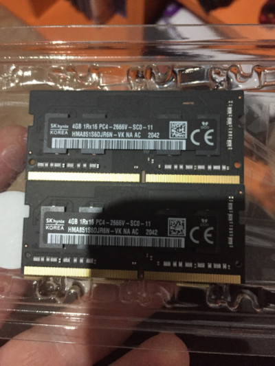 2 memorias Ram para Imac, 4GB 2666 MHz DDR4