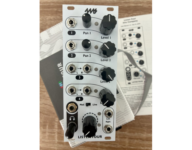 4ms Listen Four mixer