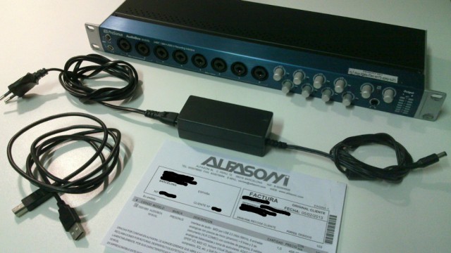 Interfaz de audio (y MIDI) USB 2.0 Presonus Audiobox 1818VSL