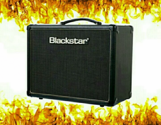 Amplificador BLACKSTAR HT-5R a válvulas.