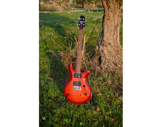 Stagg R500 Flamed Orange Burst