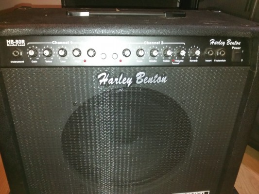 Amplificador guitarra Harley Benton 80R