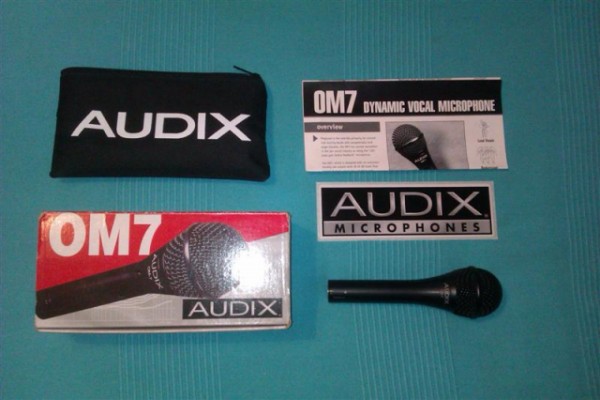 Microfono Vocal Audix OM7 - 165€ - Acepto Shure SM58 como pago parcial