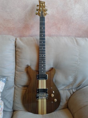 o Cambio Guitarra de doble cutaway (luthier)