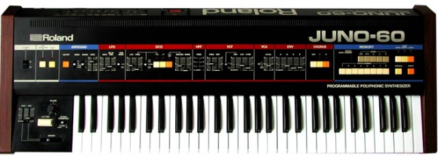 Roland Juno 60 con MIDI