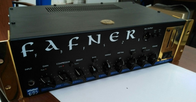 Amplificador para bajo: EBS Fafner 10ª aniversario