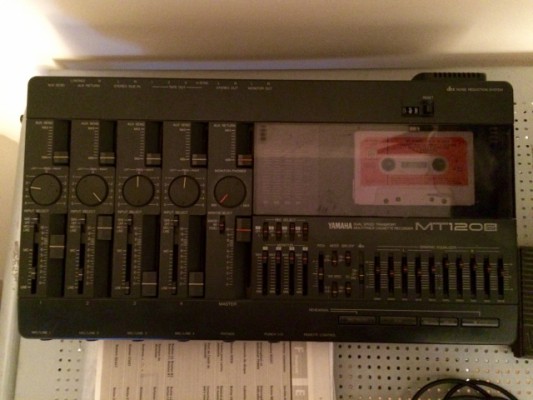 Multipistas de cassette Yamaha MT120s