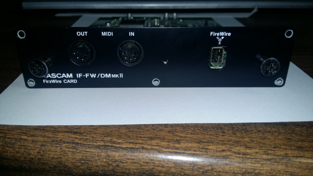 Tarjeta de interfaz Card Firewire Tascam IF-FW/DM MkII
