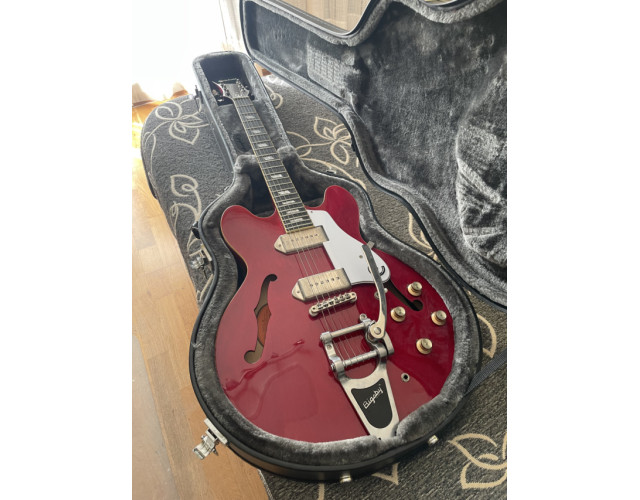 Epiphone Casino Bigsby Red Cherry 2017