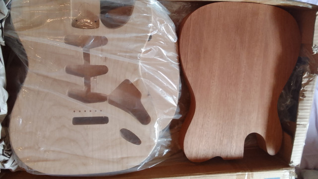 Corpo Chitarra Squier Telecaster – Ontano Verde 2,48 Kg – Per Chitarra Elettrica