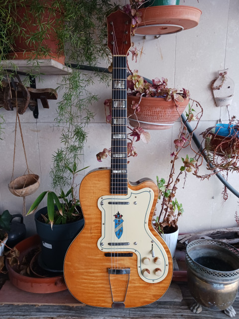 Silvertone Model 1381 Kay Made Jimmy Reed Thin Twin 1955 RESERVADA