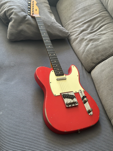 Vegarelics Telecaster Fiesta Red