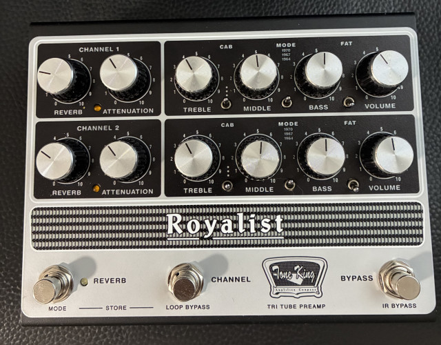 Tone King Royalist MKII Tri-Tube Preamp