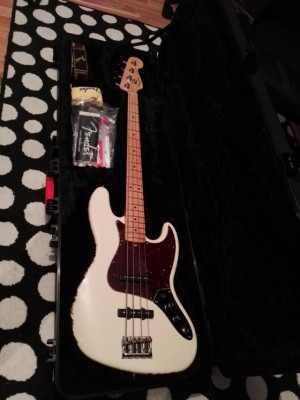 Fender Jazz Bass American Standard Olympic White
