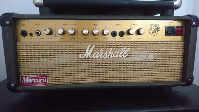 Marshall JTM 30 Head (combo modificado)