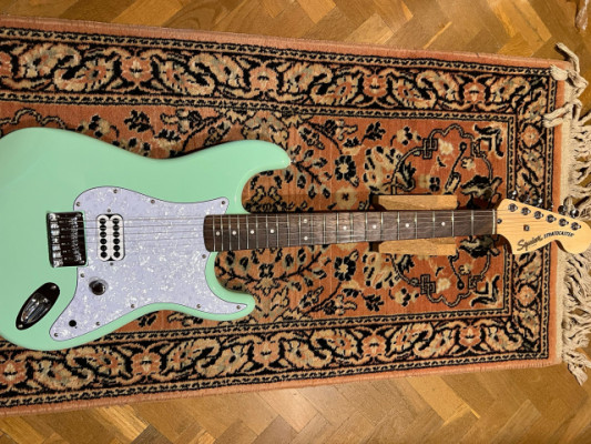 Squier FSR affinity surf green (Tom Delonge)