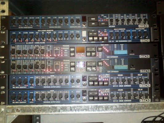 Simmons SDE Expander y MTX9 Drum Expander