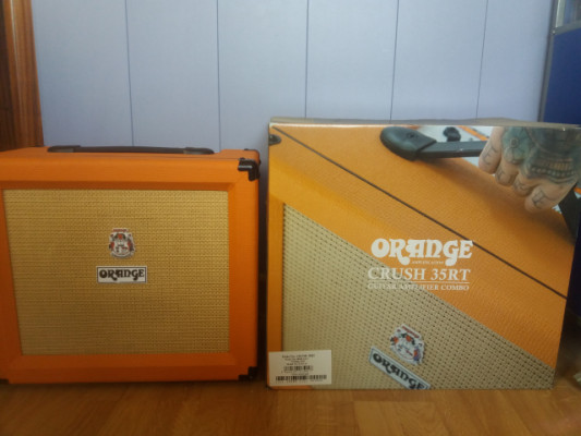 Orange Crush 35rt con caja, switch y garantía