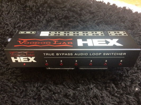 Voodoo Lab HEX audio loop switcher