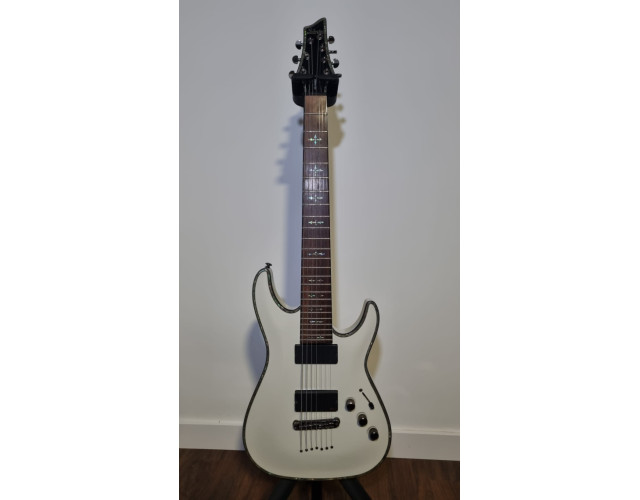 Schecter Hellraiser C7 Blanca
