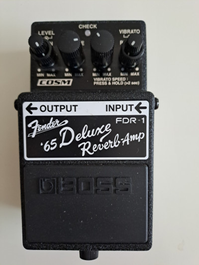 BOSS FDR-1 Fender 65 Deluxe Reverb Amp