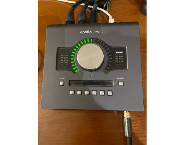Vendo interface de audio UA Apollo Twin Mkii sin plugins