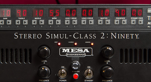 Mesa Boogie Triaxis + Etapa Mesa Boogie 2:90