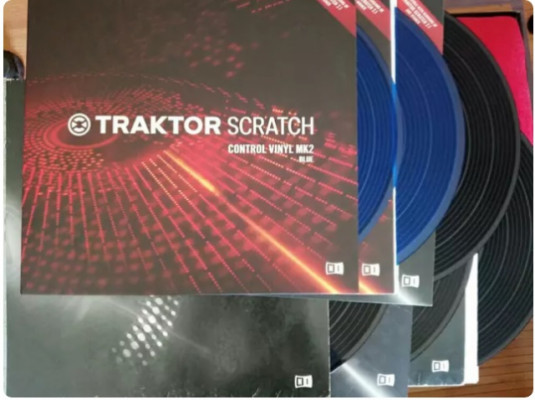 6 Vinilos de control Traktor