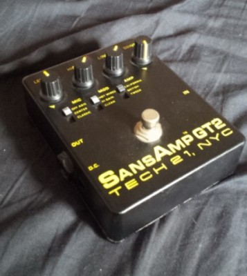 SANSAMP GT2 emulador de amplis de válvulas para guitarra