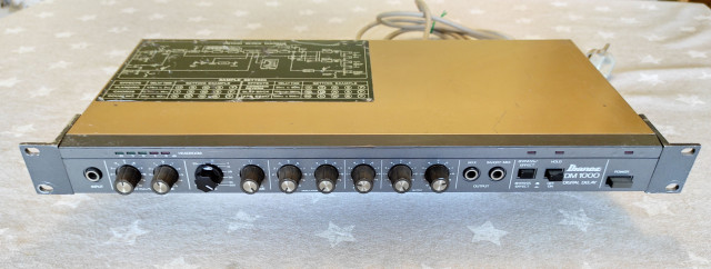 Ibanez DM1000. Delay digital vintage 1982