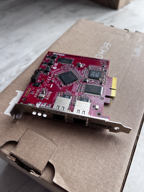 Tarjeta dante pcie Yamaha AIC Accelerator 128