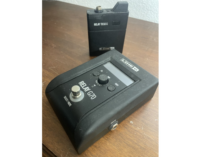 Inalámbrico de guitarra Relay G70 de Line 6