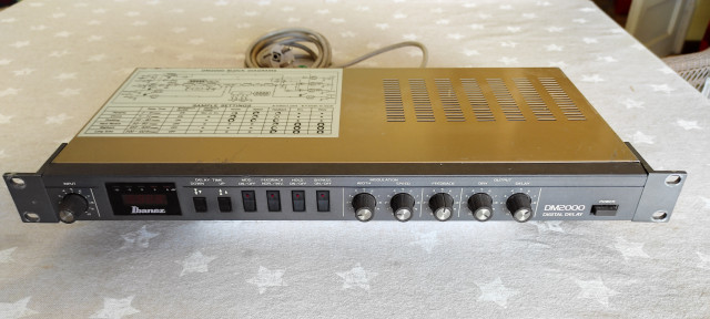 Ibanez DM2000. Delay digital vintage 1983