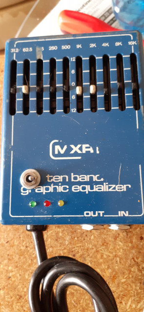 MXR ten band graphic equalizer vintage