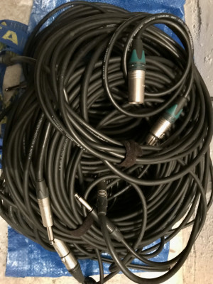 Cables de sonido (lote completo)