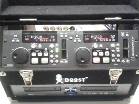 Reproductor audiophony cd6530 +  Flightcase