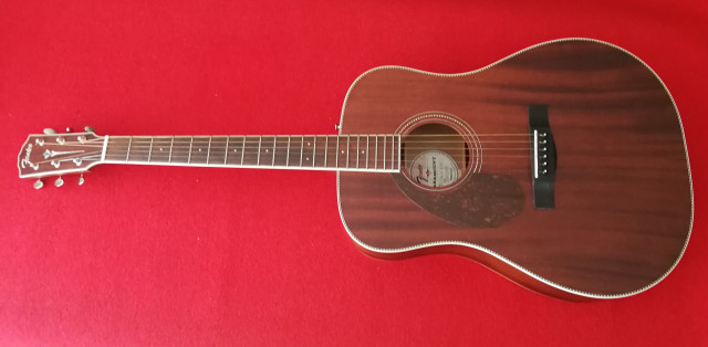 Fender Paramount PM1 Guitarra acústica para zurdos