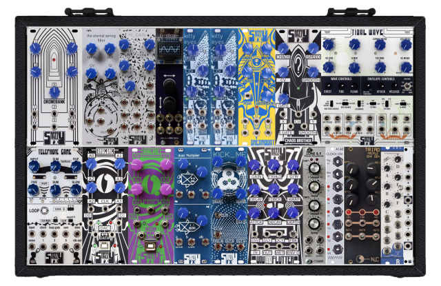 Complete Eurorack System: Snazzy FX Chaos Synth