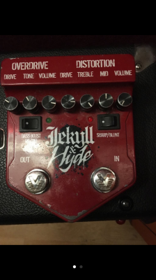 Pedal Distorsión / Overdrive Visual Sound Jekyll&Hyde V2