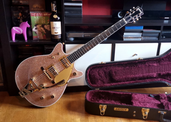 Gretsch G6129T-62 Limited Edition Jet Champagne Sparkle