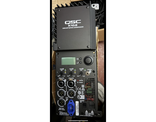 QSC 10.2 módulo amplificación repuesto nuevo