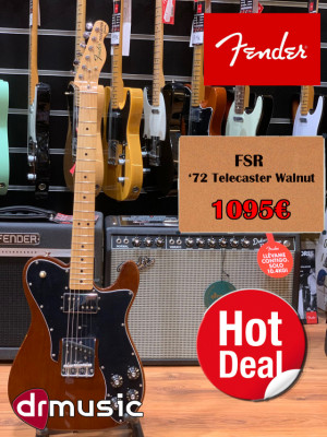 Fender FSR '72 Telecaster Walnut -LIQUIDACIÓN-