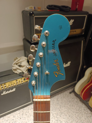 Fender jaguar vintera turquoise
