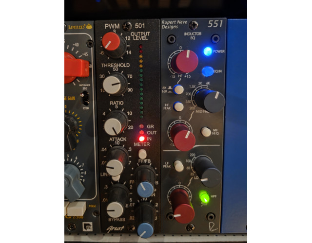 Compresor Great River PWM-501 - serie 500 - como nuevo.