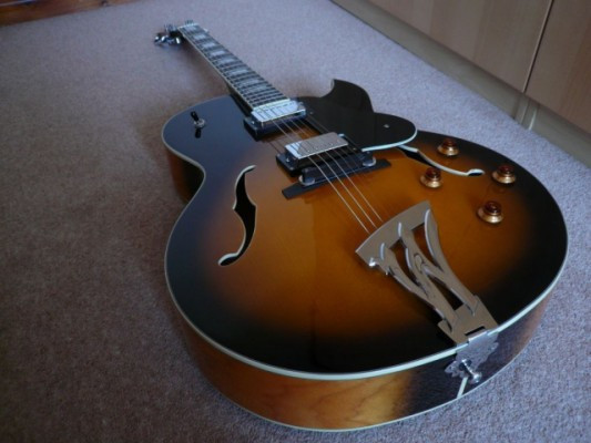Vendo guitarra jazz Washburn J3 SB