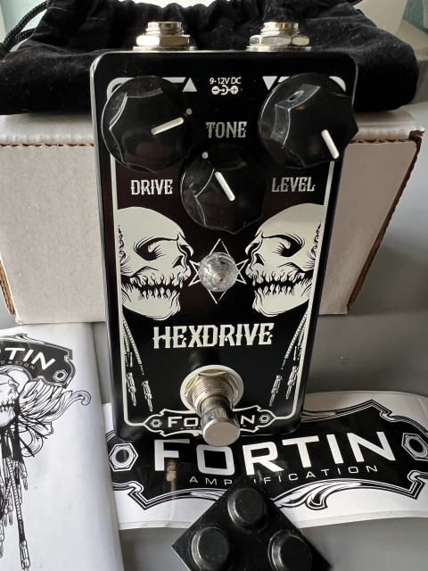 Pedal Booster Overdrive Fortin Hexdrive