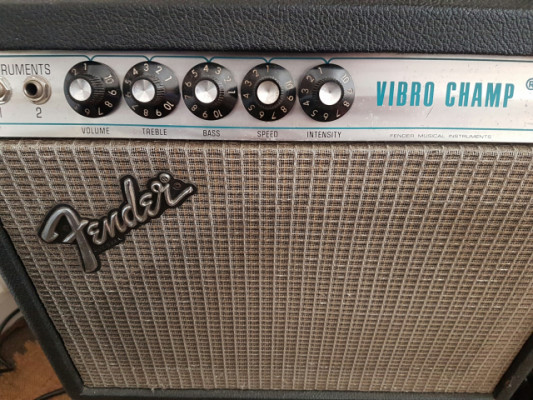 Fender VIBRO CHAMP Silverface (¡REBAJA!) Nuevo video